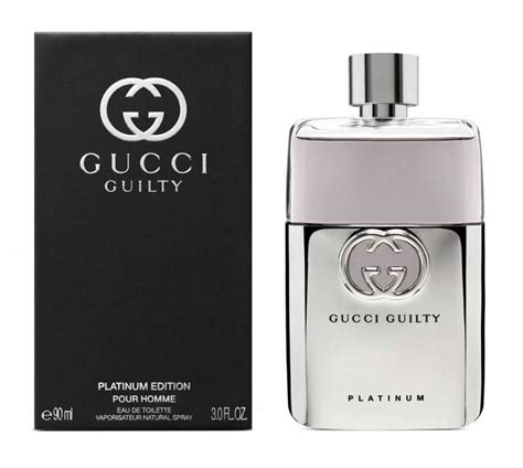 gucci guilty platinum men|Gucci Guilty platinum for men.